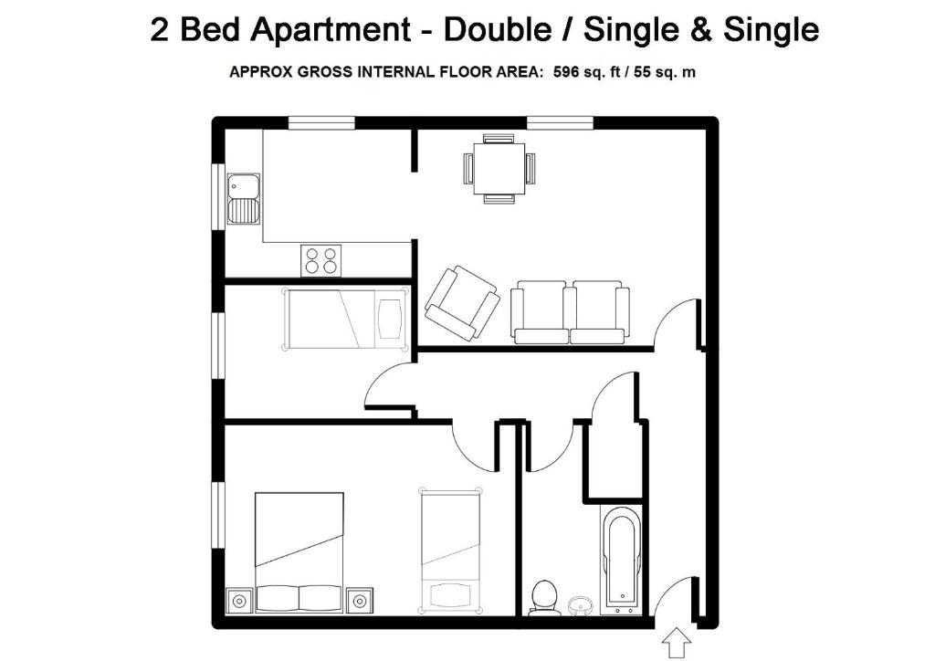 Bristol Serviced Lettings - Beaufort Court Δωμάτιο φωτογραφία