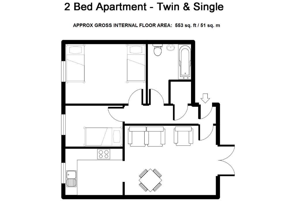 Bristol Serviced Lettings - Beaufort Court Δωμάτιο φωτογραφία